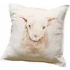 Image de Loberon Xénandrine Housse de Coussin - Pur Lin - Belle matière tissée, Rose/crème