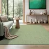 Image de the carpet Mistra   Tapis d’intérieur Moderne, Durable et Facile à Nettoyer, idéal pour Salon, Cuisine ou Salle à Manger, utilisable Aussi en extérieur, Vert, 80 x 200 cm