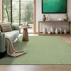 Image de the carpet Mistra   Tapis d’intérieur Moderne, Durable et Facile à Nettoyer, idéal pour Salon, Cuisine ou Salle à Manger, utilisable Aussi en extérieur, Vert, 140 x 200 cm