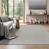 Image de the carpet Mistra   Tapis d’intérieur Moderne, Durable et Facile à Nettoyer, idéal pour Salon, Cuisine ou Salle à Manger, utilisable Aussi en extérieur, Gris, 80 x 150 cm