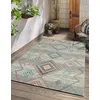 Image de the carpet Palma - Tapis d'extérieur, résistant aux intempéries & aux UV, Convient pour l'intérieur et l'extérieur, Crème, 120 x 170 cm