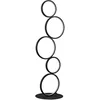 Image de Lindby LED Lampadaire Jacek (Moderne) en Noir Métal e. a. pour Salon & Salle à manger (1 lampe,à), Sur Pied Lampe a de Sol