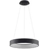 Image de Arcchio LED Suspension Aleksi à intensité variable (Moderne) en Noir Métal e. a. pour Cuisine (1 lampe,à), lampe plafonnier suspension