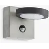 Image de Lucande LED Applique extérieure en béton Belna (Moderne) Noir Aluminium (1 lampe,à), pour mur extérieur/façade de maison terrasse und balcon
