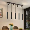 Image de Suspension Lindby Sanad, 116 cm, à 9 lampes, noir, GU10