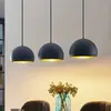 Image de Lindby suspension Tarjei, longueur 120cm, noir/or, métal