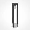 Image de Lucande Luminaire extérieur Kalisa à intensité variable (Moderne) en Gris Aluminium (1 lampe,à E27), Borne lumineuse borne luminaire pour socle