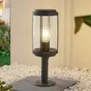 Image de Lindby Ojali Luminaire pour socle, rond, gris foncé