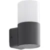 Image de Lindby Applique Exterieur Tabyn à intensité variable (Moderne) en Noir Aluminium (1 lampe,à E27), Murale Luminaire Lampe Jardin Eclairage
