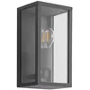 Image de Lindby Applique Exterieur Peldar à intensité variable (Moderne) en Noir Aluminium (1 lampe,à E27), Murale Luminaire Lampe Jardin Eclairage