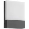 Image de Lindby LED Applique Exterieur Vanira (Moderne) en Noir Aluminium (1 lampe,à), Murale Luminaire Lampe Jardin Eclairage d’exterieur