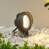 Image de Lindby Emar spot sur piquet LED en gris foncé