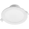 Image de PRIOS LED Spot encastrable Rida à intensité variable (Moderne) en Blanc Aluminium e. a. pour Salle de bain (1 lampe,à), Projecteur lampe plafonnier applique