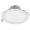 Image de PRIOS LED Spot encastrable Rida à intensité variable (Moderne) en Blanc Aluminium e. a. pour Salle de bain (1 lampe,à), Projecteur lampe plafonnier applique