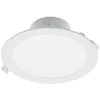 Image de PRIOS LED Spot encastrable Rida à intensité variable (Moderne) en Blanc Aluminium e. a. pour Salle de bain (1 lampe,à), Projecteur lampe plafonnier applique