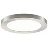 Image de PRIOS LED Plafonnier Aureka (Moderne) en Gris Aluminium e. a. pour Salon & Salle à manger (1 lampe,à), Eclairage Lampe Luminaire Plafond Eclerage Interieur