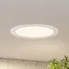 Image de Prios lampe encastrable LED Cadance, blanc, 24 cm, CCT, IP44