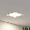 Image de Prios lampe encastrable LED Helina, argent, 16,5 cm, intensité variable