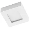 Image de PRIOS LED Plafonnier Alette à intensité variable (Moderne) en Blanc Aluminium e. a. pour Salle de bain (1 lampe,à), Eclairage Lampe Luminaire Plafond Eclerage