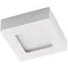 Image de PRIOS LED Plafonnier Alette à intensité variable (Moderne) en Gris Aluminium e. a. pour Salle de bain (1 lampe,à), Eclairage Lampe Luminaire Plafond Eclerage