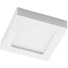 Image de PRIOS LED Plafonnier Alette à intensité variable (Moderne) en Blanc Aluminium e. a. pour Salle de bain (1 lampe,à), Eclairage Lampe Luminaire Plafond Eclerage
