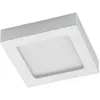 Image de PRIOS LED Plafonnier Alette à intensité variable (Moderne) en Gris Aluminium e. a. pour Salle de bain (1 lampe,à), Eclairage Lampe Luminaire Plafond Eclerage