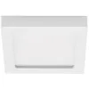 Image de PRIOS LED Plafonnier Alette à intensité variable (Moderne) en Blanc Aluminium e. a. pour Salle de bain (1 lampe,à), Eclairage Lampe Luminaire Plafond Eclerage