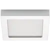 Image de PRIOS LED Plafonnier Alette à intensité variable (Moderne) en Gris Aluminium e. a. pour Salle de bain (1 lampe,à), Eclairage Lampe Luminaire Plafond Eclerage