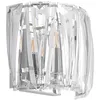 Image de Lindby Applique Murale Sofia à intensité variable en Transparent e. a. pour Salon & Salle manger (1 lampe,à E14), Lampe Eclairage Luminaire Mural