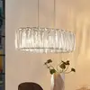 Image de Suspension Lindby Sofia, 68 cm, à 3 lampes, E14, chrome/clair