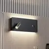 Image de Lucande applique murale LED Kimo, 32 cm, noir, aluminium, USB