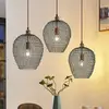 Image de Lindby Benja suspension, à 3 lampes, laiton