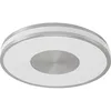 Image de Lindby LED Plafonnier Fjella à intensité variable (Moderne) en Gris Métal e. a. pour Salon & Salle manger (1 lampe,à), Eclairage Lampe Luminaire Plafond Eclerage
