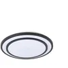 Image de Lindby LED Plafonnier Essina à intensité variable (Moderne) en Noir Métal e. a. pour Salon & Salle manger (1 lampe,à), Eclairage Lampe Luminaire Plafond Eclerage