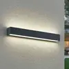 Image de Applique murale LED Arcchio Lengo, 50 cm, à 2 lampes, anthracite, CCT