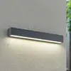 Image de Applique murale LED Arcchio Lengo, 50 cm, à 1 lampe, anthracite, CCT