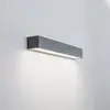 Image de Applique d'extérieur LED Arcchio Lengo, 50 cm, à 1 lampe, gris, CCT
