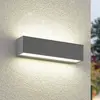 Image de Applique d'extérieur LED Arcchio Lengo, 25 cm, à 2 lampes, gris, CCT