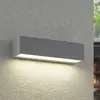 Image de Applique d'extérieur LED Arcchio Lengo, 25 cm, à 1 lampe, gris, CCT