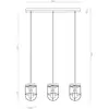 Image de Envostar Neptuna suspension à 3 lampes linéaire