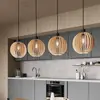 Image de Suspension Envostar Clay, contreplaqué de bouleau, à 4 lampes