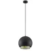Image de Lucande Suspension Sivaniel à intensité variable (Moderne) en Noir Métal e. a. pour Salon & Salle manger (1 lampe,à E27), design suspension lampe plafonnier