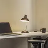 Image de Lindby Jamelia lampe de table vintage, acier, noir