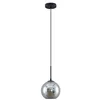 Image de Lindby Suspension Jurian à intensité variable (Moderne) en Gris Métal e. a. pour Salon & Salle manger (1 lampe,à E27), Luminaire Lampe Plafond Plafonnier Suspendue