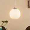 Image de Lindby Jurian suspension à 1 lampe, nickel/opale