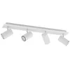 Image de Lindby Spot Joffrey à intensité variable (Moderne) en Blanc Métal e. a. pour Salon & Salle manger (à 4 lampes, GU10) Lampe encastrable plafonnier applique