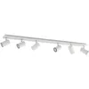 Image de Lindby Spot Joffrey à intensité variable (Moderne) en Blanc Métal e. a. pour Salon & Salle manger (à 6 lampes, GU10) Lampe encastrable plafonnier applique