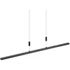 Image de Lindby LED Suspension Arneja à intensité variable (Moderne) en Noir Aluminium e. a. pour Salon & Salle manger (1 lampe,à), lampe plafonnier suspension
