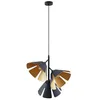 Image de Lucande Suspension Jemmily à intensité variable (Moderne) en Noir Aluminium e. a. pour Salon & Salle manger (à 3 lampes, E14) design suspension lampe plafonnier