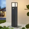 Image de Lucande Borne lumineuse Dewari, détecteur de mouvement, E27, 65 cm, IP54